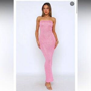 Ascension Maxi Dress Pink